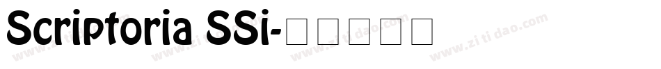 Scriptoria SSi字体转换